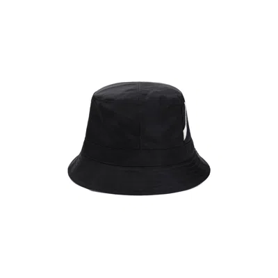 Jacquemus Ovalie Bucket Hat In Black