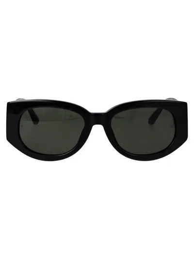 Linda Farrow Squared Sunglasses Lflc 1059 1 In Black