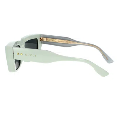 Gucci Womens Green Gg1529s Square-frame Acetate Sunglasses In Green