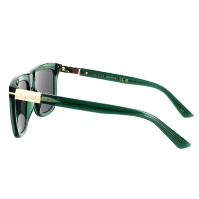 Gucci Eyewear Square Frame Sunglasses In Green