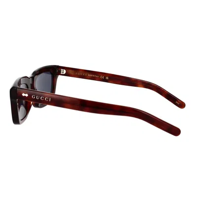 Gucci Eyewear Sunglasses In Brown