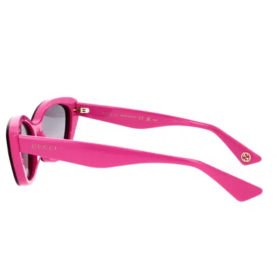 Gucci Eyewear Cat-eye Frame Sunglasses In Multicolor