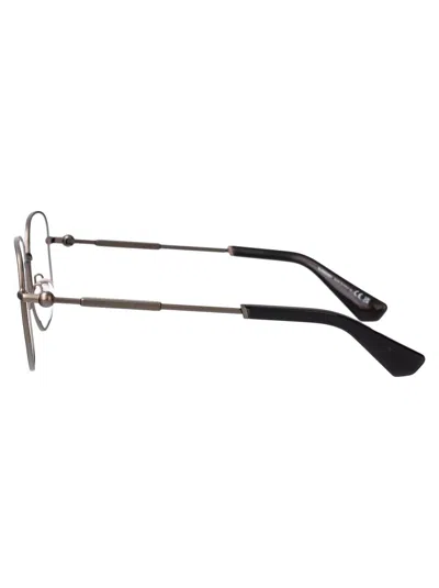 Burberry Dark Grey Metal Optical Glasses In 1316 Dark Grey