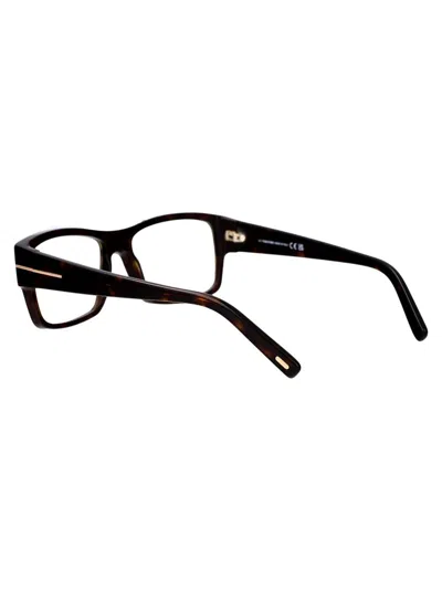 Tom Ford Blue Light Block Cat Eye Ladies Eyeglasses Ft5949-b 001 56 In 052 Avana Scura