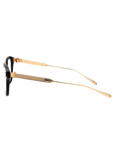 Akoni Wise Glasses In 418a Blk-gld