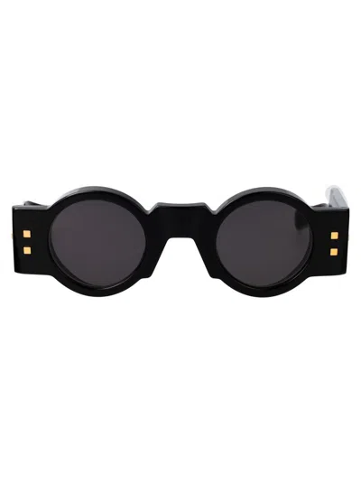 Balmain Brn Acetate Sunglasses In Brn - Brn