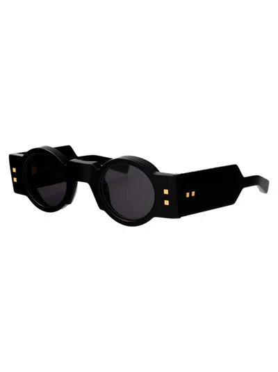 Balmain Brn Acetate Sunglasses In Brn - Brn