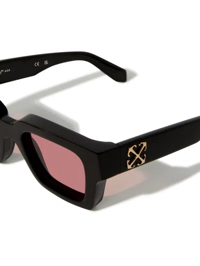 Off-white Sunglasses In Black-re