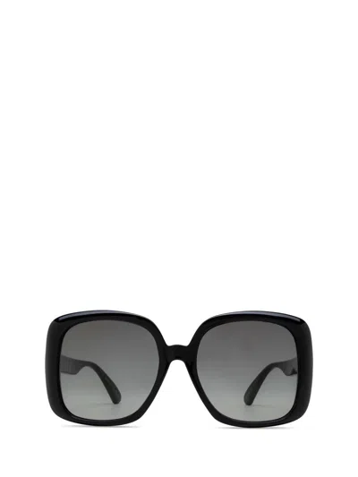 Gucci Rectangular-frame Acetate Sunglasses In Black