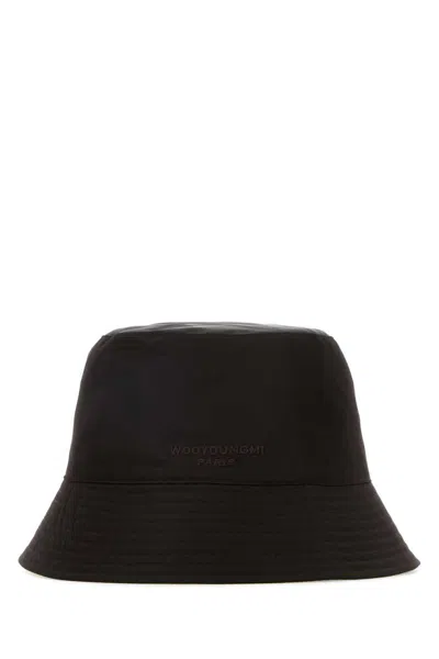 Wooyoungmi Capello Da Baseball In Nylon Testa Di Moro Uomo In Black