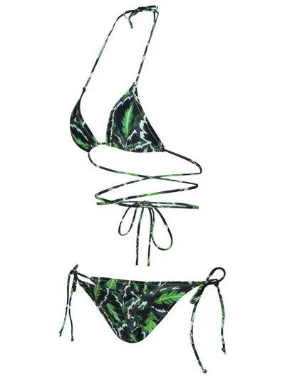 Reina Olga Sleeveless Swimsuit In Green