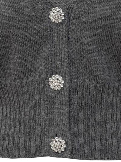 Ba&sh Tanda Cardigan In Grey