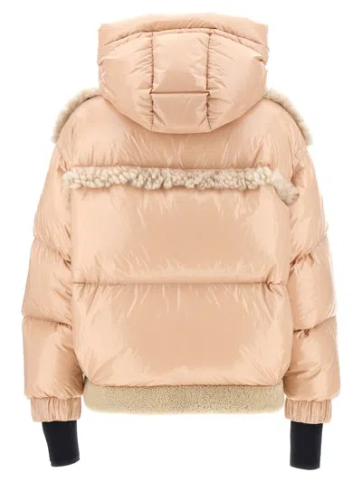 Moncler Eibsee Down Jacket In Pink