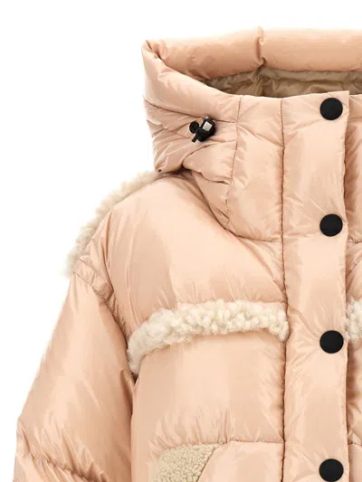Moncler Eibsee Down Jacket In Pink