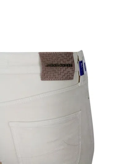 Jacob Cohen Corduroy Trousers In Beige