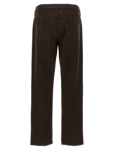 Fear Of God '8th Collection' Denim Trousers In Brown
