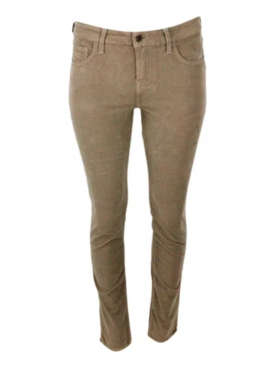 Shop Jacob Cohen Trousers In Brown