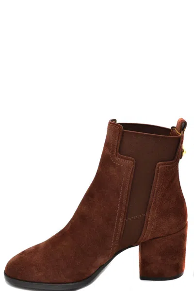 Tod's Booties In Brown
