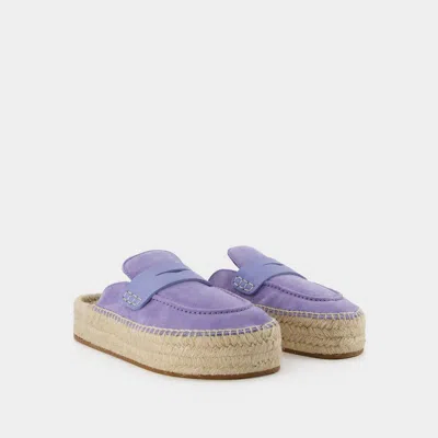 Jw Anderson Espadrilles - J.w. Anderson - Cuir - Violet In Purple