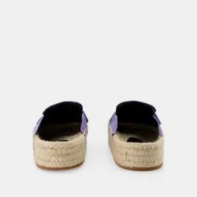 Jw Anderson Espadrilles - J.w. Anderson - Cuir - Violet In Purple