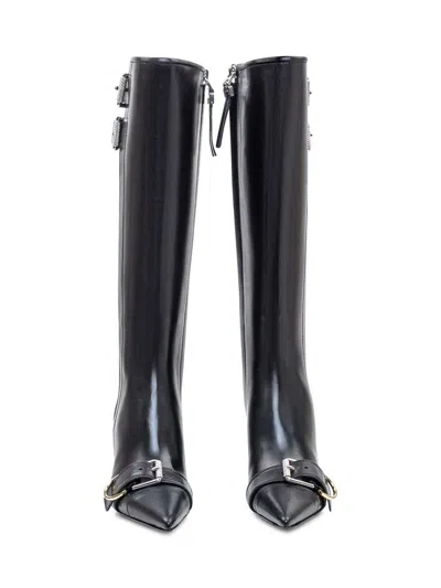 Givenchy 75mm Voyou Boots In Black