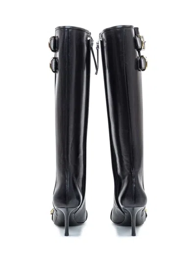Givenchy 75mm Voyou Boots In Black