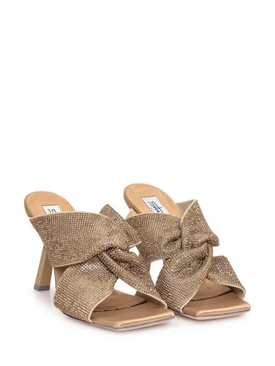 Sebastian Sandalwood Mule Paris In Gold