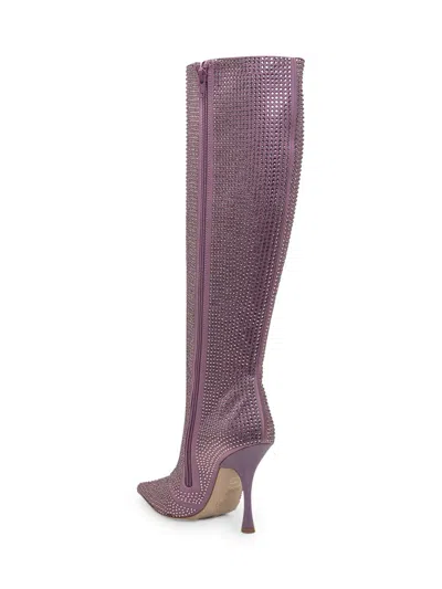Leonie Hanne X Liu Jo Glam Boots In Purple