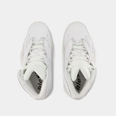 Alexander Wang Hoop Sneakers In White
