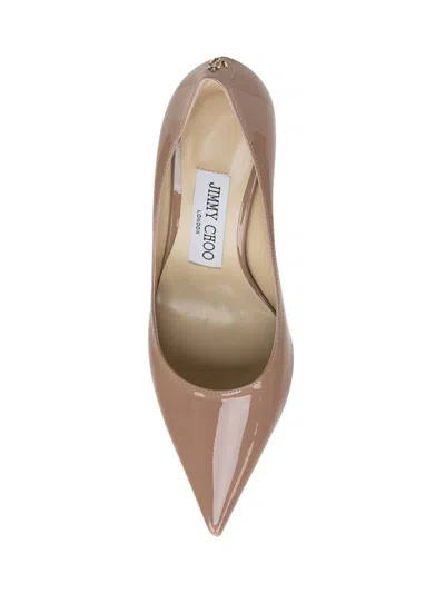 Jimmy Choo Love 65 Pointed-toe Pumps In Pink
