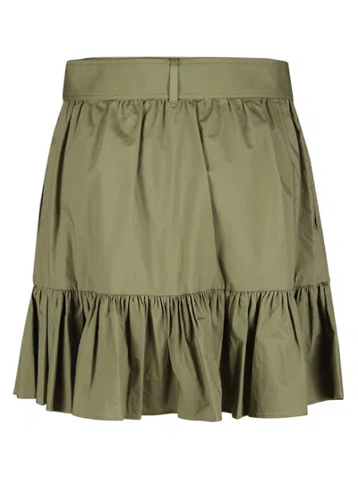 Shop Michael Kors Skirt In Green