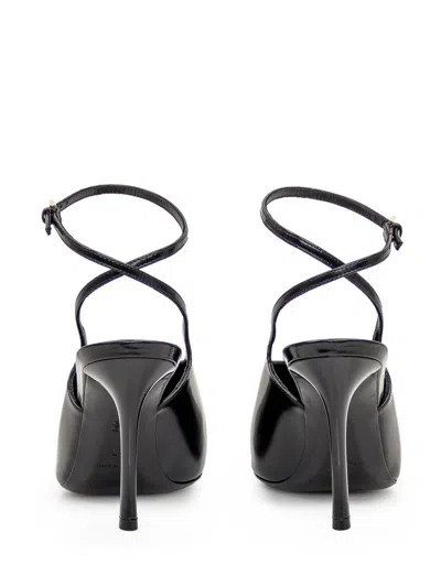 Givenchy Sleek Slingback Pumps With Pointed Design In Black