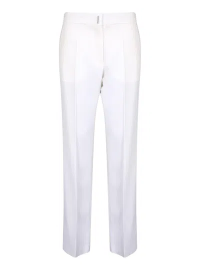 Givenchy White Tailored Trousers In White
