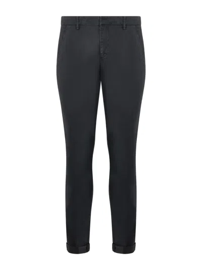 Dondup Gaubert Stretch Cotton Pants In Grey
