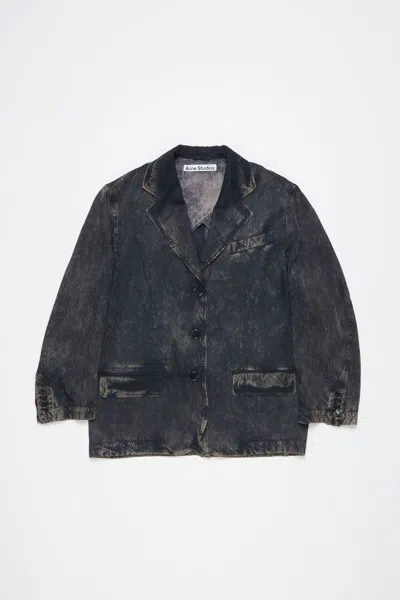 Acne Studios Single Breasted Jacket In Black