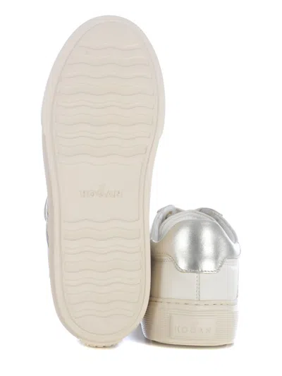 Hogan H365 Sneakers In Smooth Leather In Beige