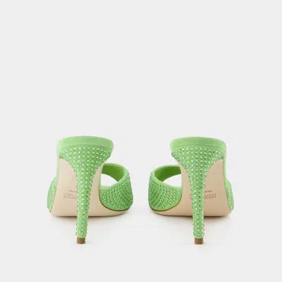 Paris Texas Holly Stiletto Mule 85 In Green