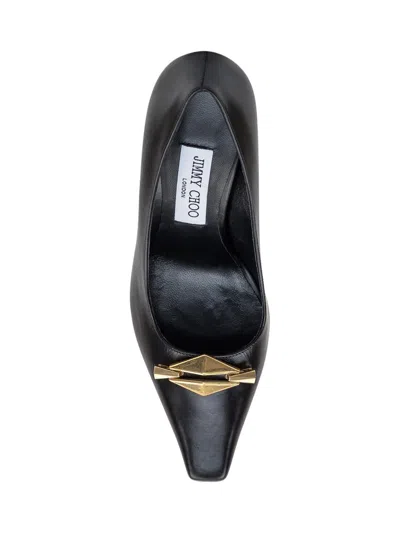 Jimmy Choo 'ryker Diamond Detail Dã© In Black