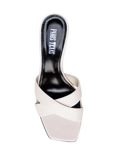 Paris Texas 70mm Dafne Sandals In White