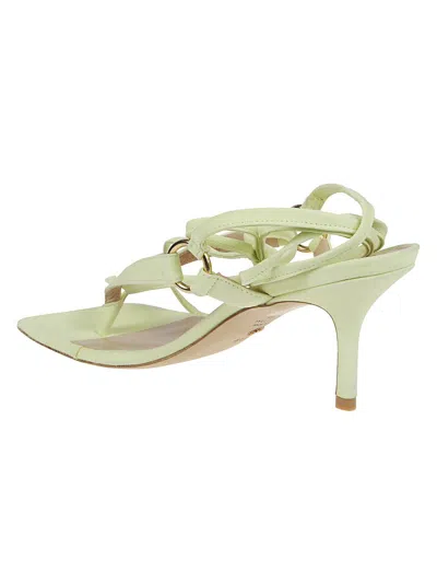 Stuart Weitzman Multi-tie High-heeled Sandals In Yellow