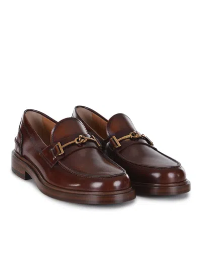 Tod's Mocassin Tods Made Of Leather In Brown