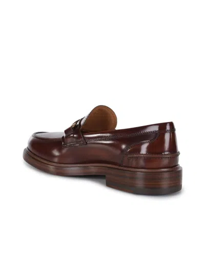 Tod's Mocassin Tods Made Of Leather In Brown