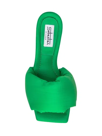Sebastian Sandalwood Blast Mule In Green