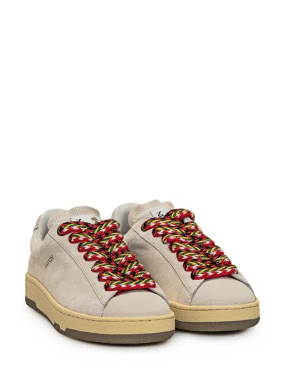 Lanvin Sneakers Lite Curb Low In White