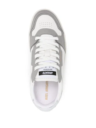 Axel Arigato Dice Lo Panelled Leather Sneakers In White