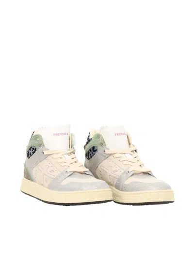 Premiata Hi-top Sneakers In Multicolor