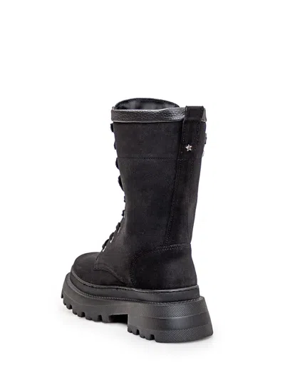 Shop Chiara Ferragni Eye Star Boots In Black