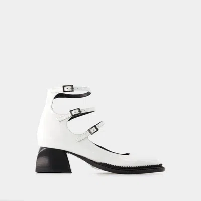 Nodaleto Bulla London Pumps - Leather - White In White
