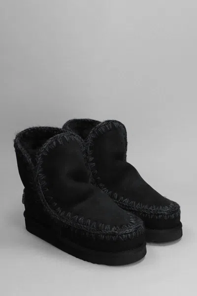 MOU MOU ESKIMO 18 LOW HEELS ANKLE BOOTS 