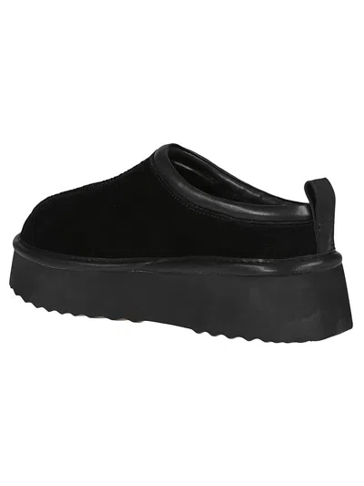 Hoor Mars Platform Mules In Black